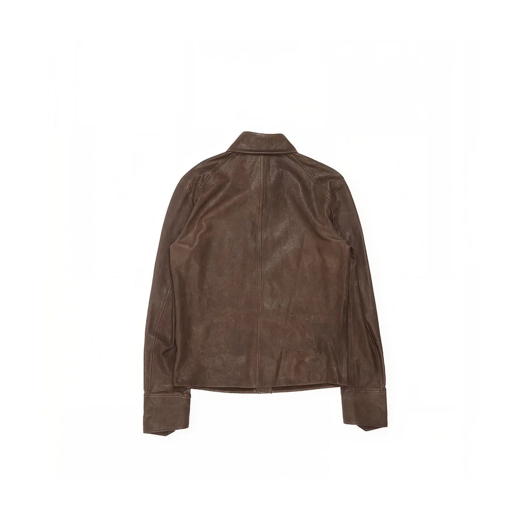 VIVET Leather Button Down Regular Fit