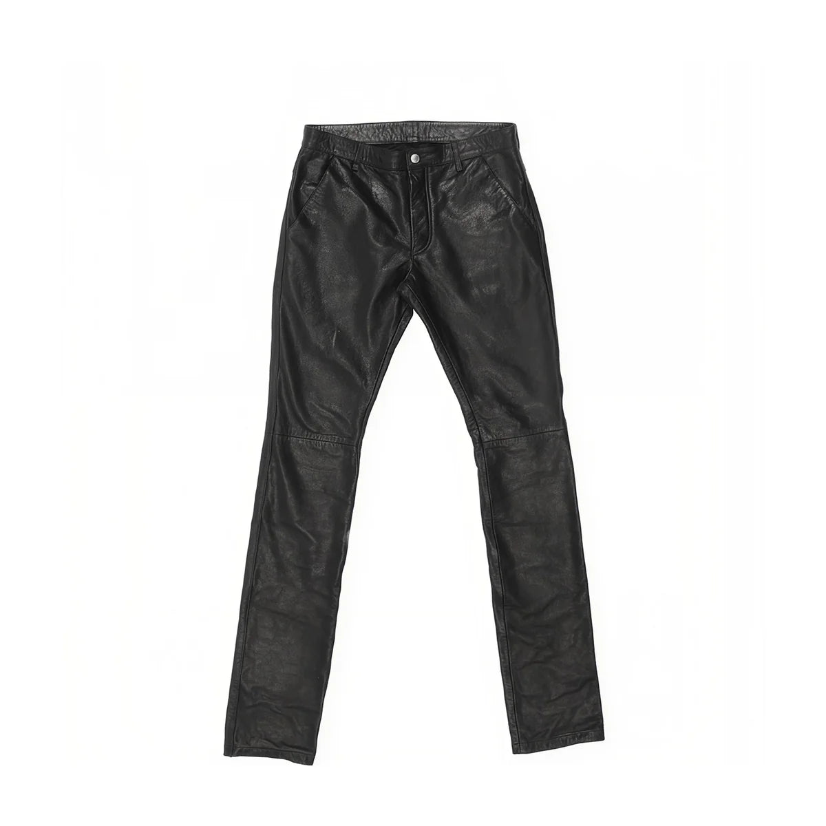 VIVET Slim Fit Leather Pants